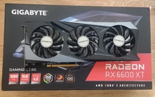 GIGABYTE Radeon RX 6600 XT GAMING OC 8GB GDDR6 Graphics Card Free Shipping