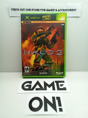 #ad Halo 2 Xbox 2004 Master Chief Clean Tested Working Free Ship $14.95