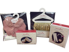 NEW American Girl JANIE  JACK OUTFIT CARDIGAN SKIRT SHOES ACCESSORIES LOT Party