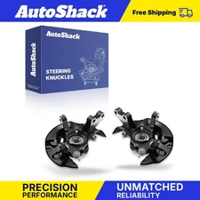 Front Steering Knuckle & Wheel Bearing Hub Assembly Pair 2 for Toyota Matrix FWD