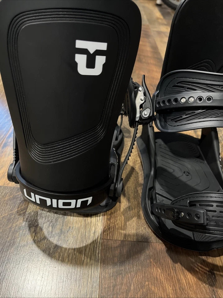 Fijaciones de snowboard Union Ultra, medianas para hombre (US 8-10), negras 2025 Foto 3 de 4