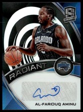 2019-20 Spectra Radiant Signatures Al-Farouq Aminu Auto Orlando Magic #RS-AFA