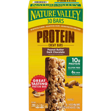 Nature Valley Peanut Butter Dark Chocolate Protein Chewy Bars (30 Ct.)