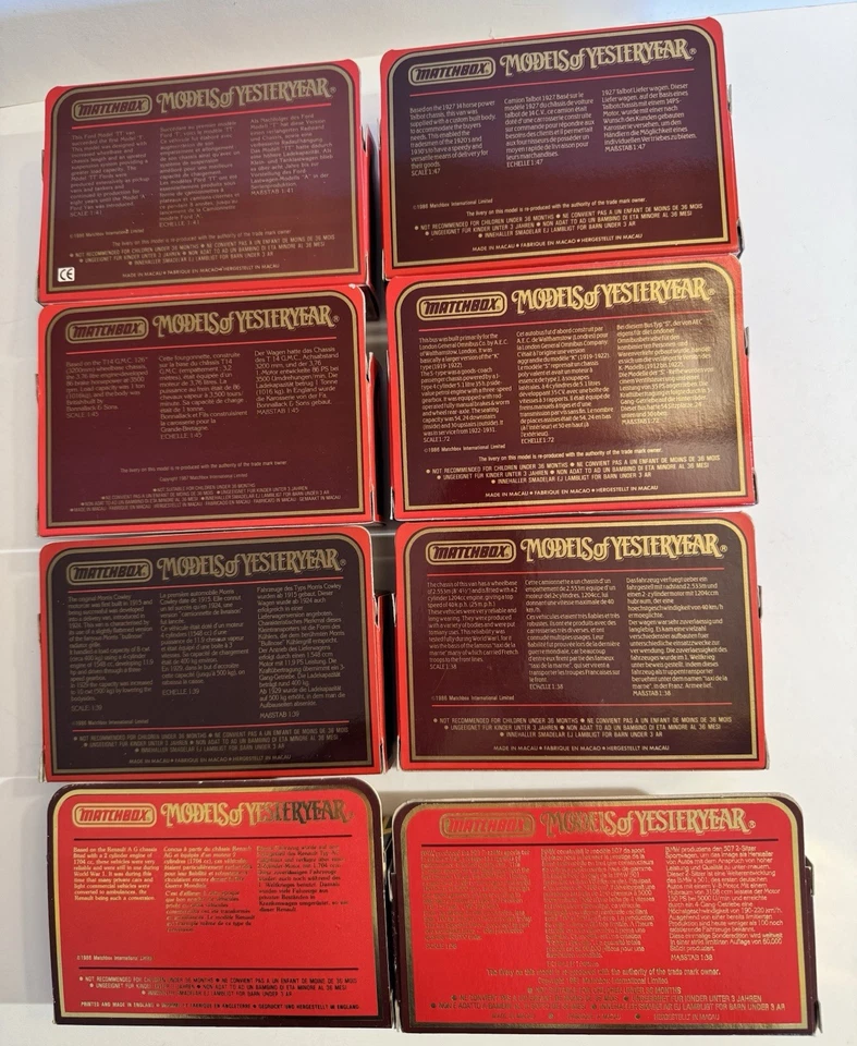 Matchbox 8x Models of Yesteryear Konvolut in OVP Y23 21 25 19 12 5 BMW Ford GMC - Bild 3 von 4