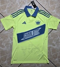 NWT Adidas Charlotte FC 2025 Third MLS Soccer Jersey Kit Mens Small 100