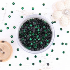 SS16 (4mm) Olivine Hot Fix Rhinestones 5 Gross (720/pkg) Hotfix - Iron on - H...