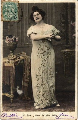 CPA RACHEL DE RUY THEATER STAR (13174)