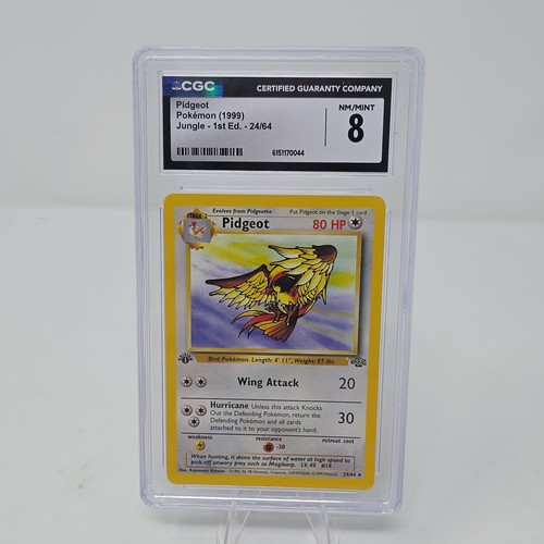 Pidgeot (1st Edition) graded CGC 8 for sale on eBay