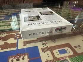 NES Nintendo Pipe Dream CIB Complete w Manual Rare Poster Insert Protector