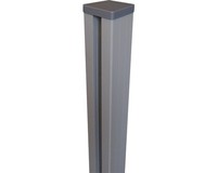 Alupfosten Groja Solid/Lumino Mit Kappe DB703 Zum Einbetonieren 9 X 9 X 150 Cm S