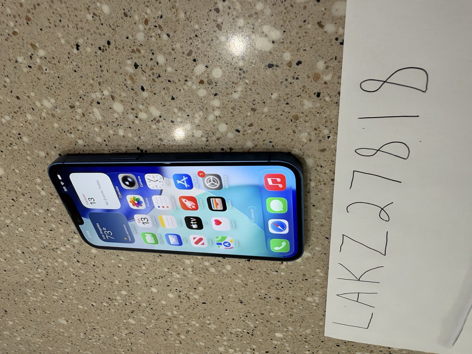 Apple iPhone 13 256GB Blue Unlocked iOS 12MP Bar Smartphone (Used) | eBay