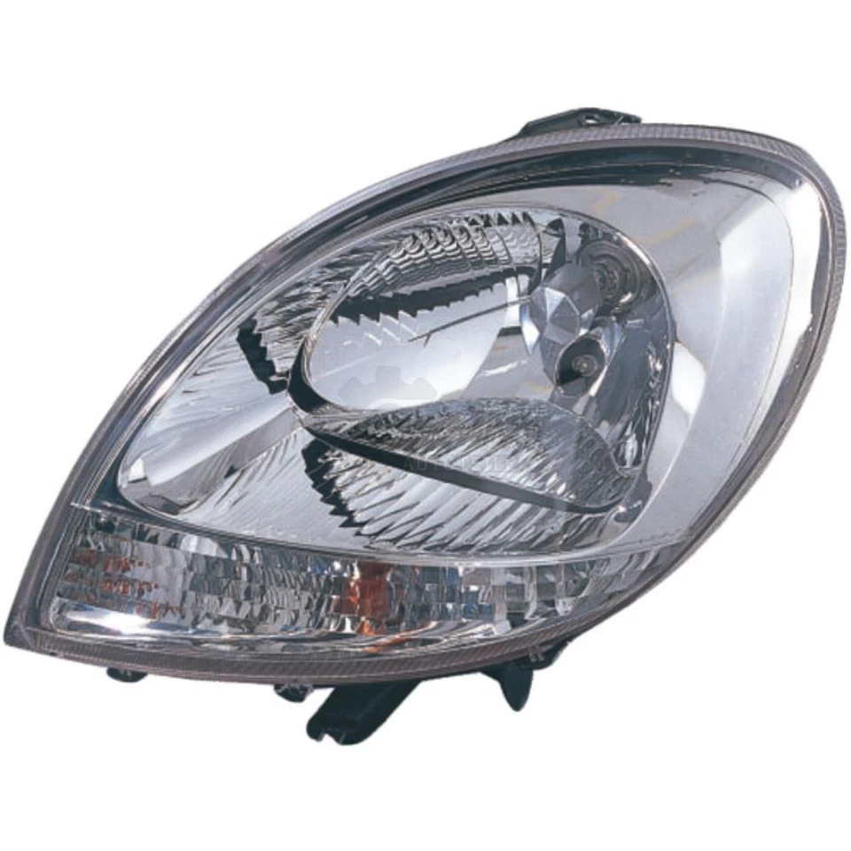 Scheinwerfer Set Halogen H4 glasklar für Renault Kangoo Express inkl. Lampen - Bild 3 von 4