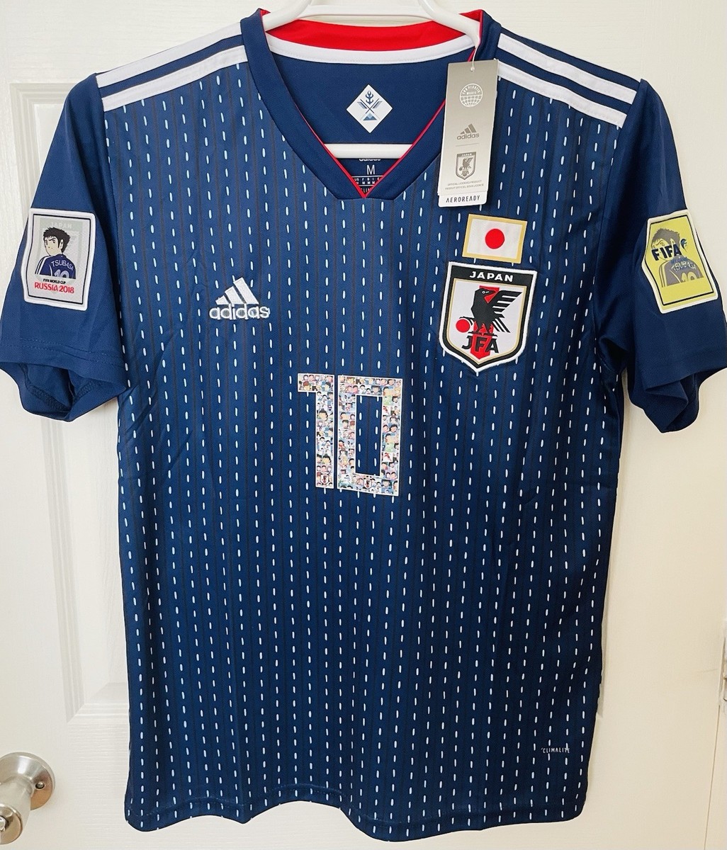 Adidas Japan Captain Tsubasa Soccer Football 2018 Home Jersey Fan