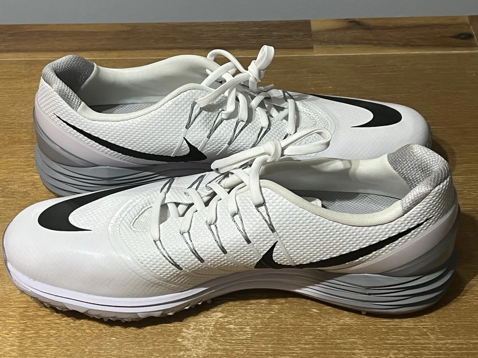 Nike Golf Lunar Control 4 Golf Shoes, Men’s Size 13, Pre-Owned Excellent! - Image 4 of 4
