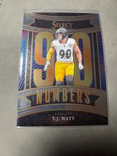 2025 Panini Select - Select Numbers T.J. Watt #18