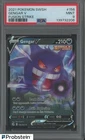 2021 Pokemon SWSH Fusion Strike #156 Gengar V PSA 9 MINT