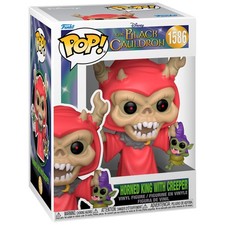 Funko Figura Pop Disney El Caldero Negro Horned King With Creeper