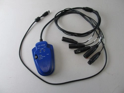 Digigram UAX220v2 USB Digital Audio Computer Balanced XLR Recording Interface