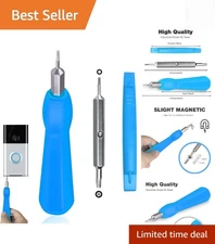 Video Screwdriver Bit Set for Battery and Wifi Access - Fits All Video Doorbe...