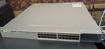 Cisco Switch WS-C3850-24P-L with 24P-E IOS POE ipservicesk9  1x PWR-C1-715WAC