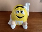 Very rare, Vintage 1999 NUTS YELLOW M&M Candy Ceramic Cookie Jar. NIB — photo 1