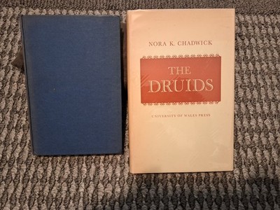 Nora Chadwick Celtic Studies HC 2 Book Lot The Druids Age of Saints Oxford Wales