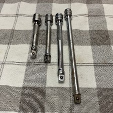 Snap On 3/8 Drive Socket  Extensions 4 Pieces 4,5,6 And 8 Inch