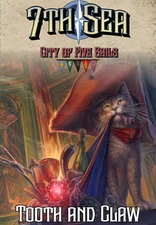 7th Sea: City of Five Sails Tooth & Claw Expansion Board Game New