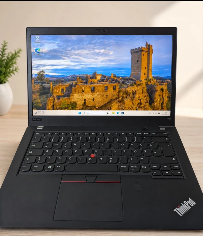 Lenovo ThinkPad T480s · i5-8550U · 8GB · 256GB