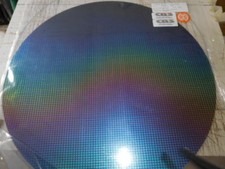 Dichroic Glass:CBS 90COESquares 2 RAINBOW Crinklized on thin Black - 3"Sq