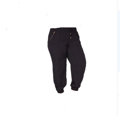 NEW  Women's Harem Pants BLACK ''NEW IN PACKAGE'' MEDIUM 8-10 Costume