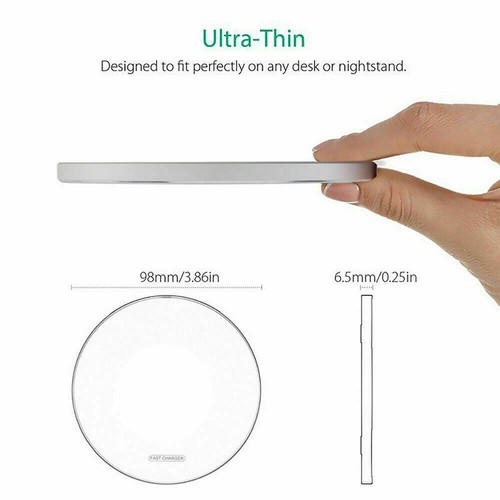 20W Wireless Charger Charging Mat Pad Station For iPhone 13 Pro Max 12 XS XR - Zdjęcie 5 z 13