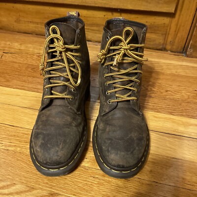 Doctor Martens 1460 Air Wair Bex Dark Brown Mens 8 Leather Boots