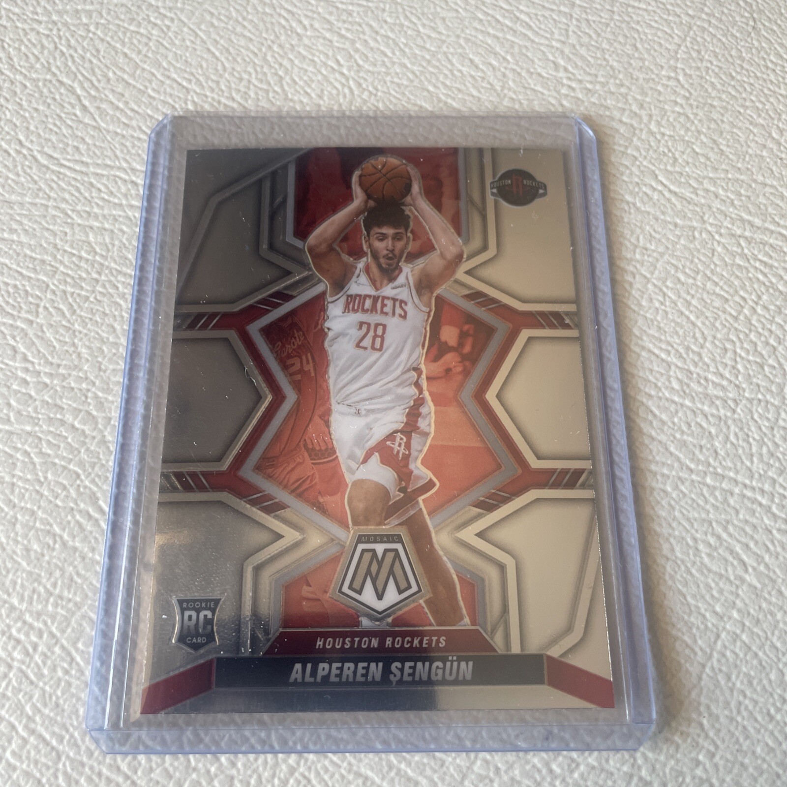 2021-22 Panini Mosaic ALPEREN SENGUN Rookie Card RC #218 Houston ...