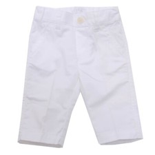 7602AH pantalone bimbo IL GUFO white cotton trouser kids