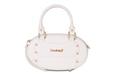 Dewi Maya Leather Handbag - Jasmine White