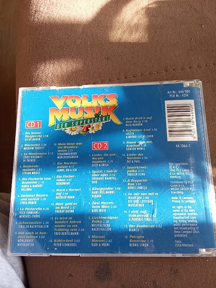 Doppel CD: Volksmusik der Superstars - Bild 2 von 2