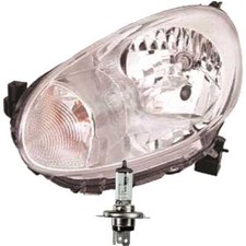 Scheinwerfer rechts für Nissan Micra IV 4 K13 Bj. 10->> H4 inkl. OSRAM Lampen