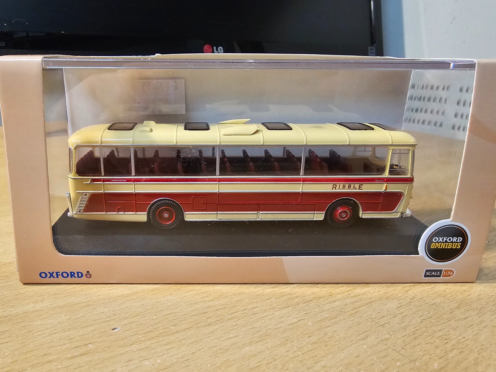 76PAN007 Oxford Diecast 1:76 Scale Plaxton Panorama Ribble