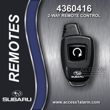 OEM Subaru 1-Button 2-Way Remote 4360415 4360416 FCC ID ELVATRKC 3671B-43603200