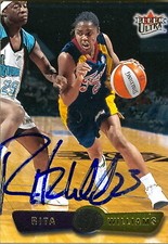 Rita Williams autographed Basketball Card (Indiana Fever) 2002 Fleer Ultra #63