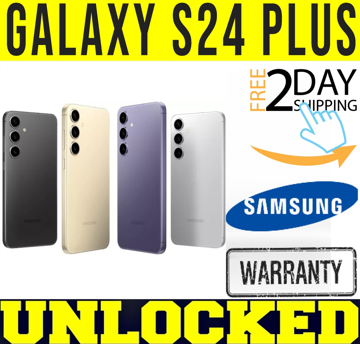 Galaxy s24+ Plus 256GB SIMフリー 美品　台湾バージョン SAMSUNG GALAXY S24 PLUS - 256GB / 512GB - SM-S926U1 (FACTORY