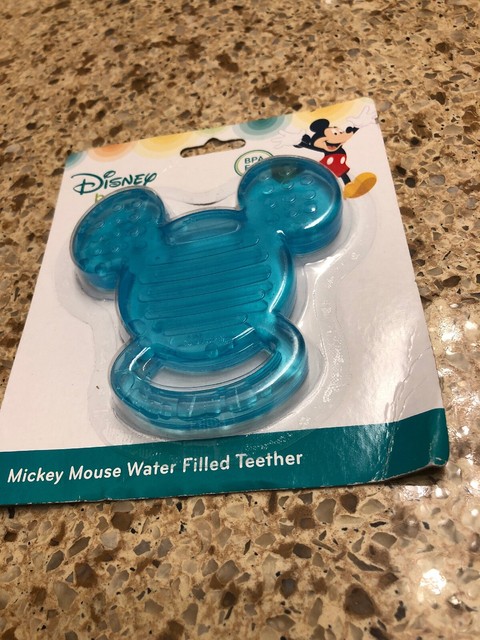 mickey mouse teething ring