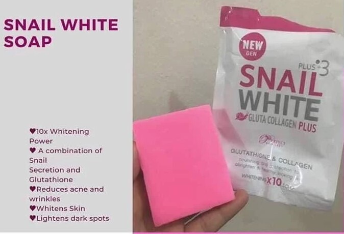 glutathione snail white acne L-Glutathione Glow On Brightening Toner 4 pcs SNAIL WHITE Glutathione