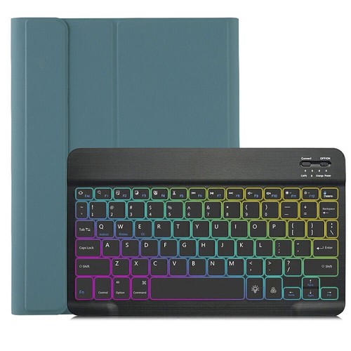 Backlit Keyboard Case Cover For iPad 6th 7th 8th 9th 10th Gen Air 3 4 5 6 Pro 11 - Picture 24 of 47