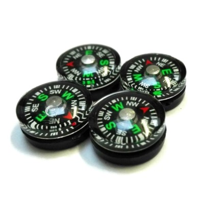 11MM MINI KOMPASS COMPASS ZUM BASTELN CAMPING OUTDOOR WANDERN SURVIVAL TREKKING