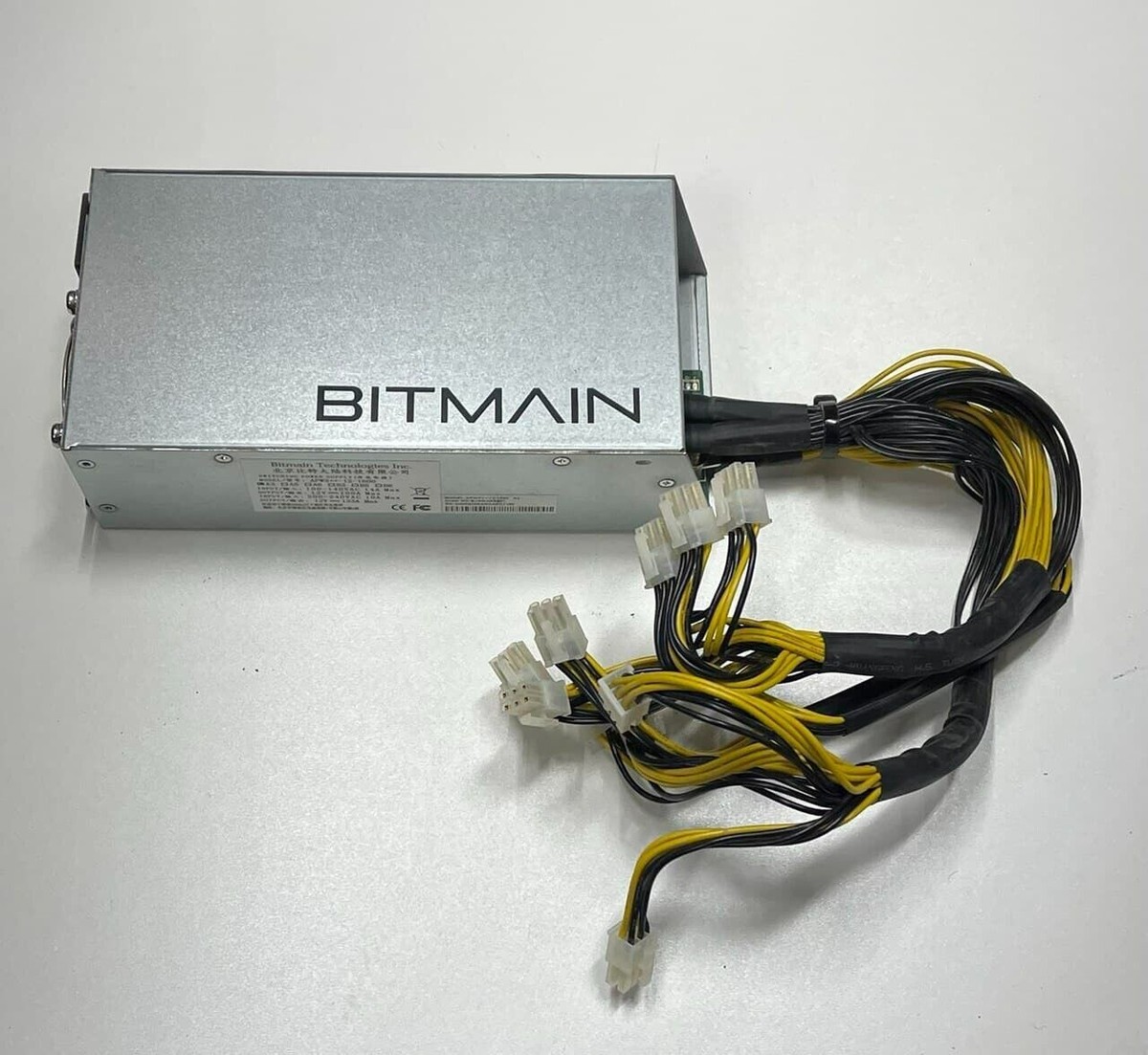 Bitmain APW3++ 1600W Power Supply 110/220 Antminer S9 L3+ D3 A3 S7 Z9 +FREE  CORD | eBay