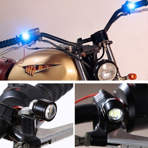 12v 3W Led Eagle Eye Daytime Running Drl Fog Red Lights Backup Motorcycle - Picture 9 of 10
