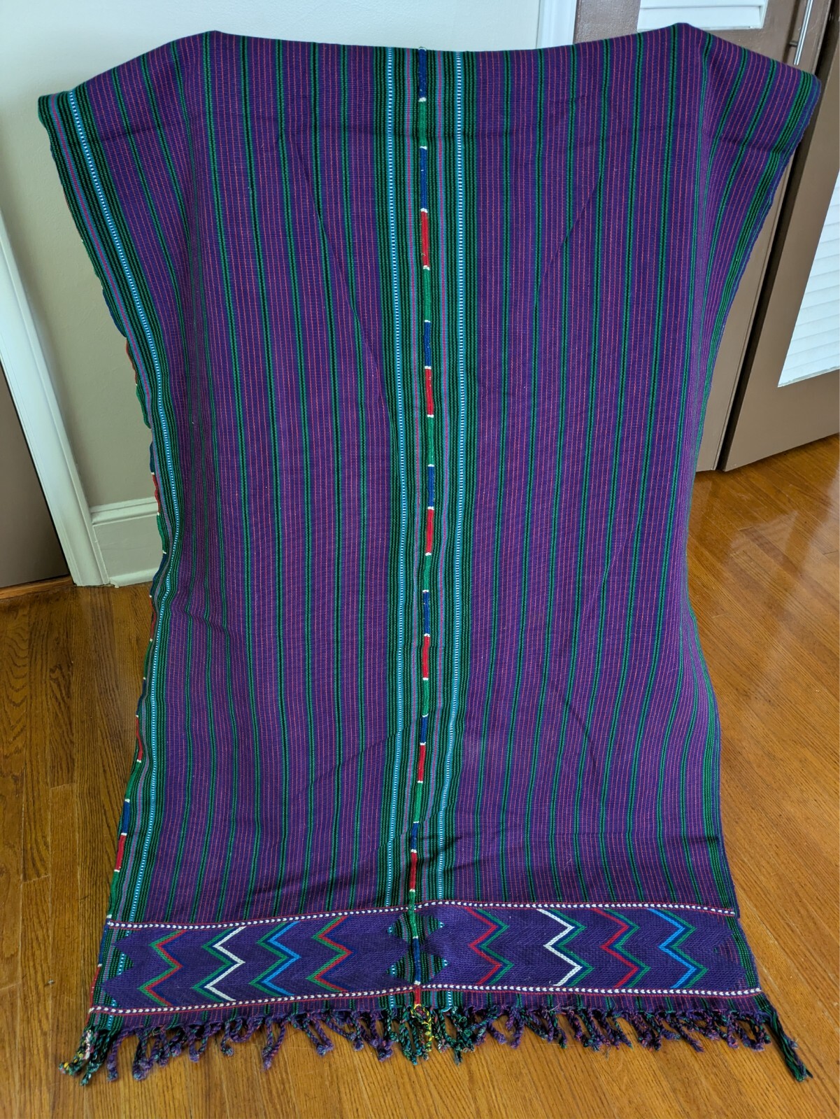 Honduran woven fabric, large tapestry or bedspread