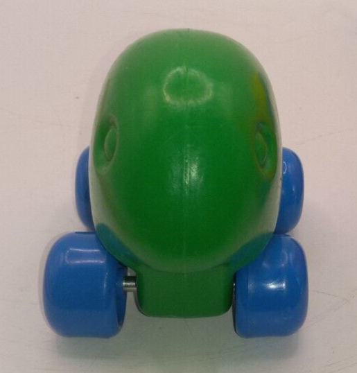 Lot of 3 Little Tikes Mini Rolling Animal N Pals on Wheels Orange